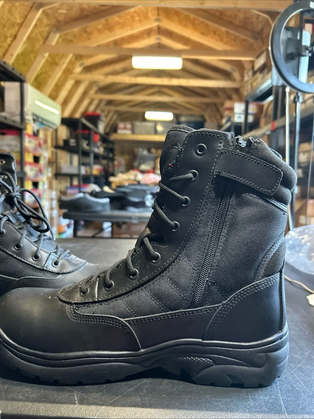 Men’s NORTIV 8 Trooper Boots. Size 11